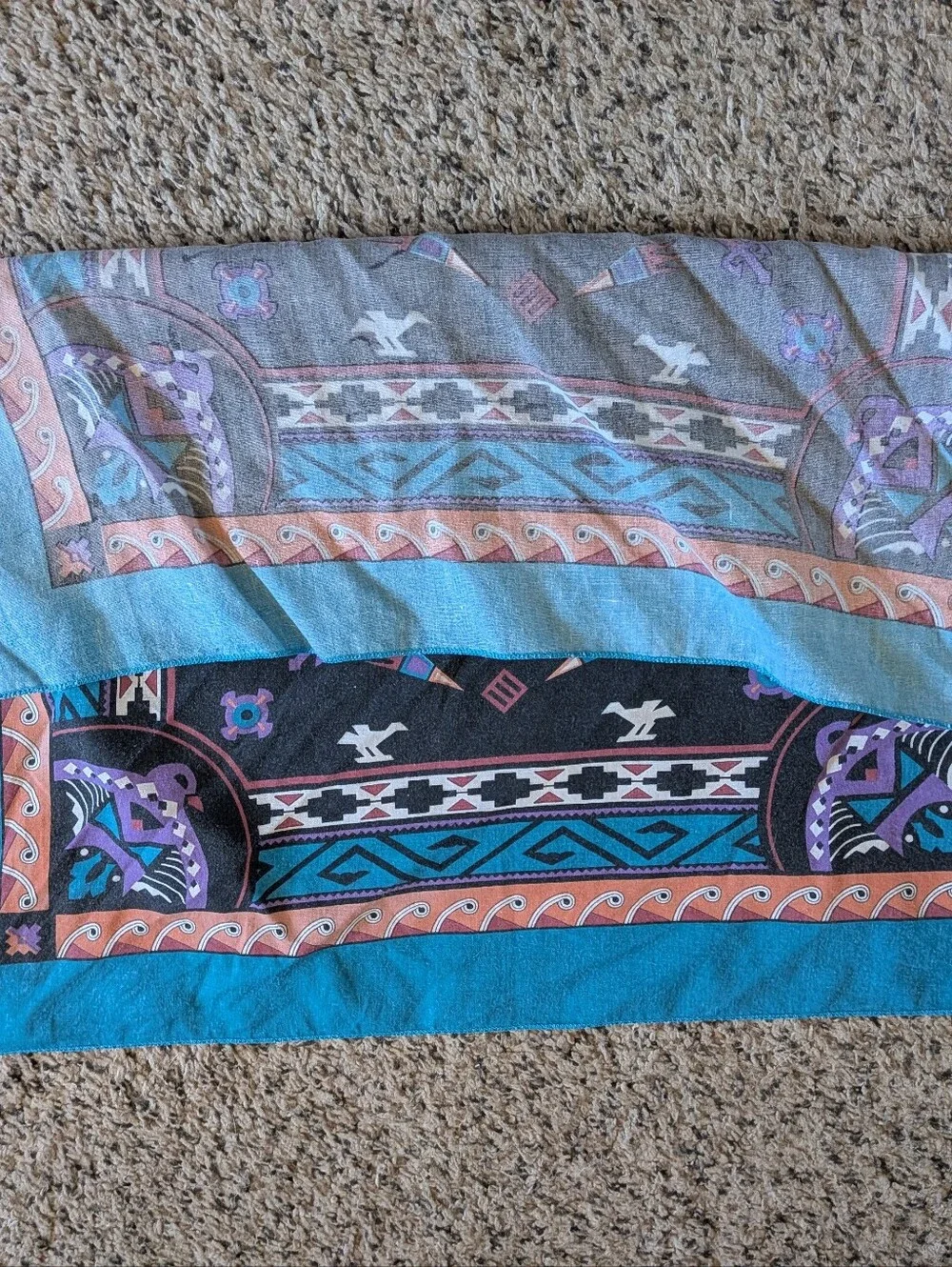 Vintage Square Southwestern Bandana